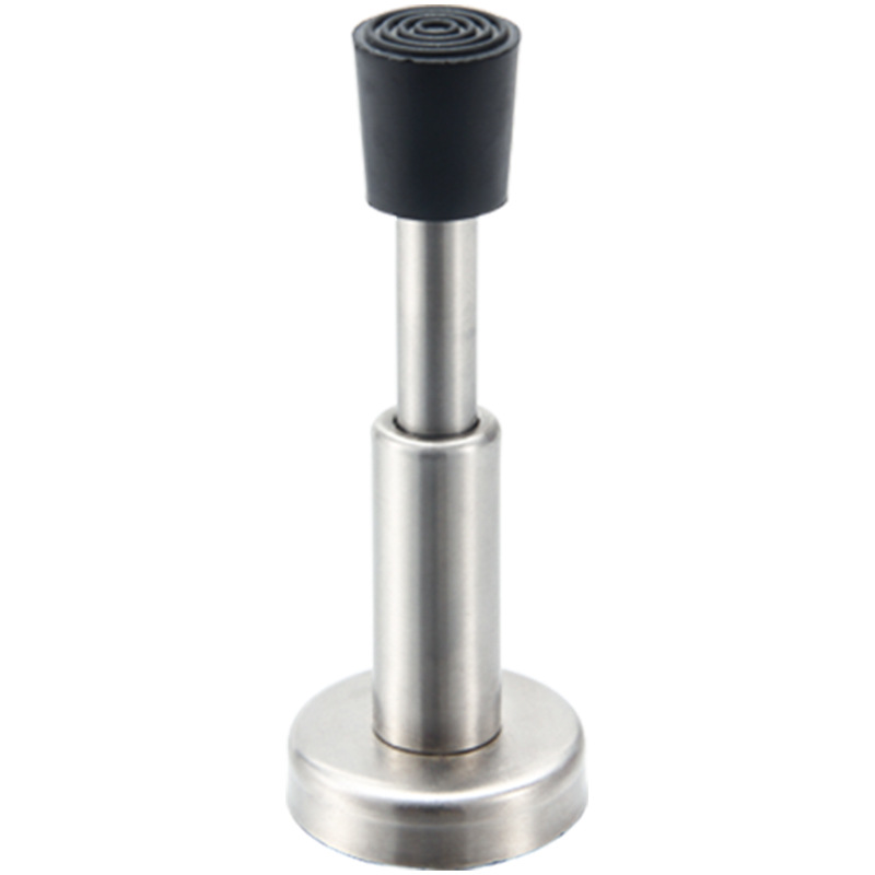 Door stop lift door top hydraulic buffer telescopic anti-collision device, stainless steel rubber door handle anti-collision door lock protector Item Picture