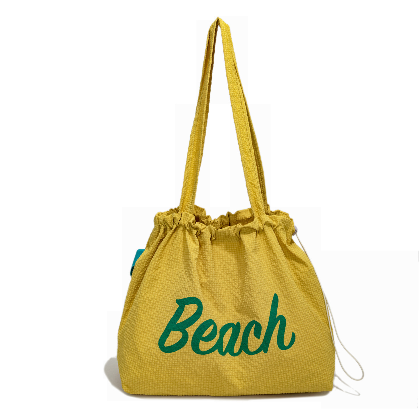 A new Japanese-style, niche, lightweight nylon, large-capacity flash tote bag with a drawstring Item Picture