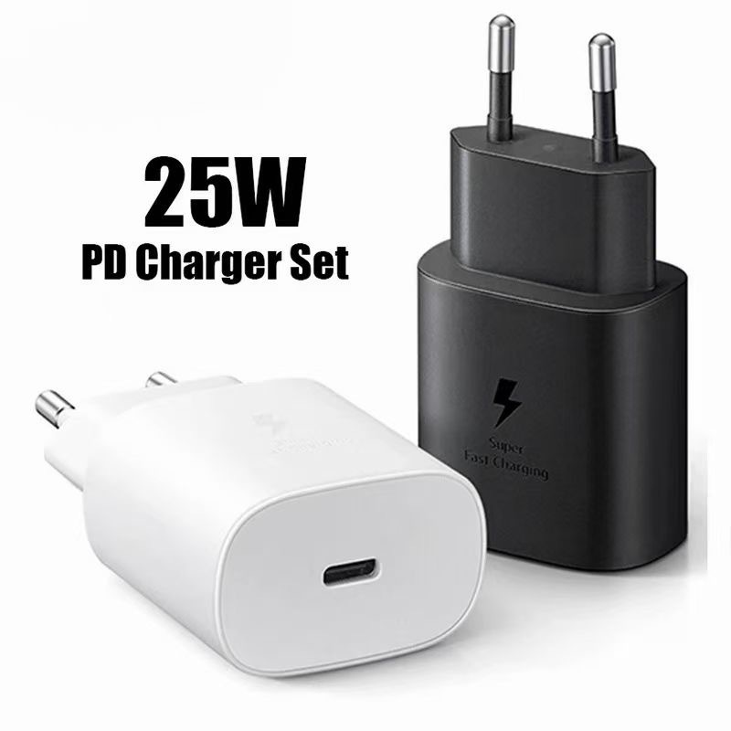 The 25W charger is compatible with the PDQC protocol fast charging for Samsung s22/s21/s24 series Type-C mobile phone chargers full figure
