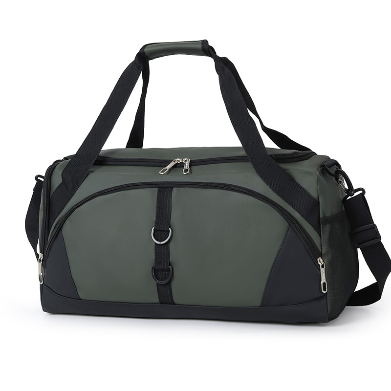 Large-capacity luggage bag, simple and casual storage bag for going out, dry and wet separation, hand-held business trip crossbody travel bag full figure