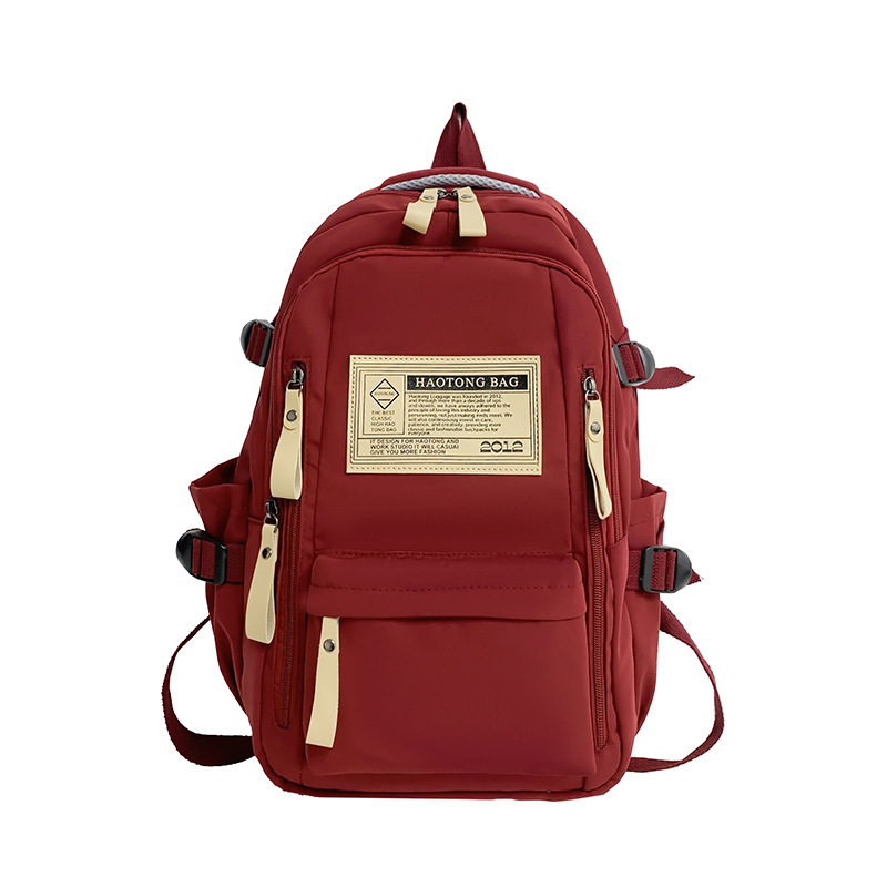Customized high school and college student schoolbags manufacturer wholesale simple, new and fashionable backpacks for women, fashionable and casual backpacks Item Picture