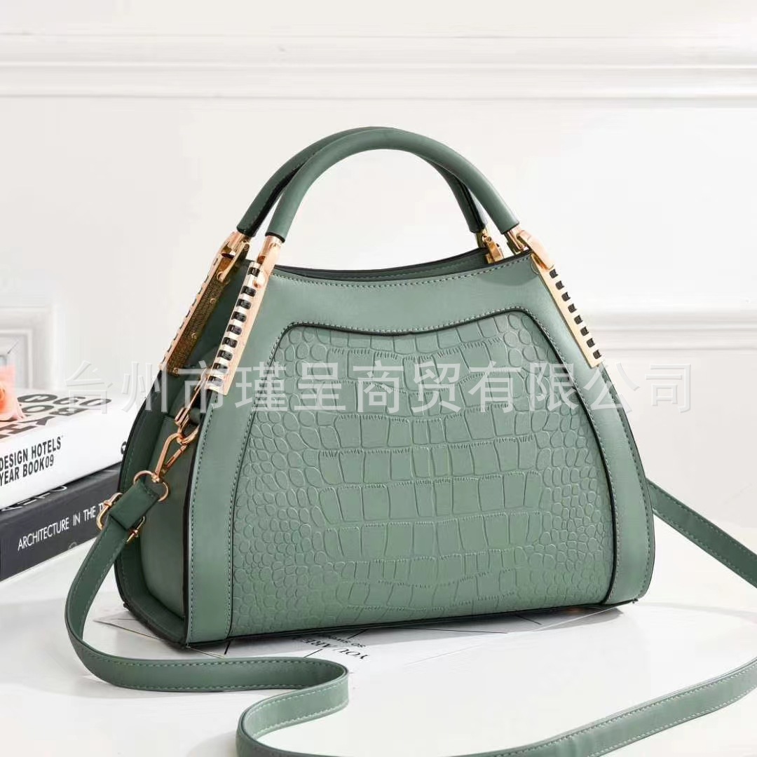 Cross-border women's handbag 2024 New style Fashionable stone pattern handbag, elegant commuting crossbody mom bag, foreign trade women's bag Application Scenario