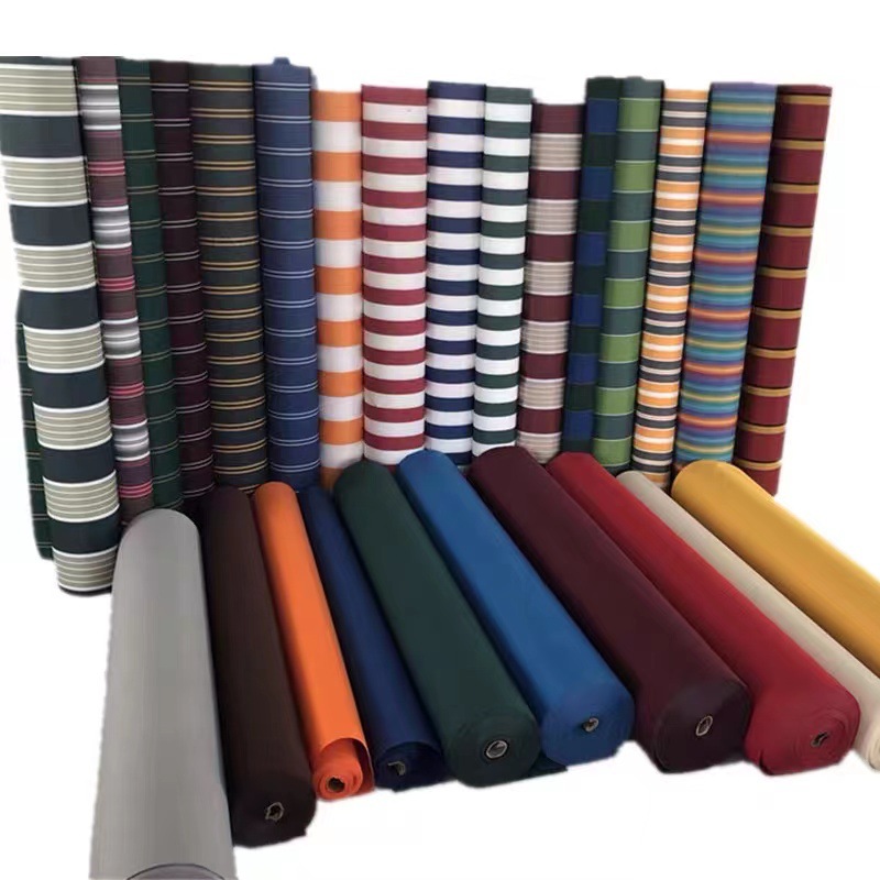 Outdoor canopy fabric processing, retractable sunshade canopy fabric, sun protection and rainproof retractable canopy fabric, sunshade and waterproof canopy fabric Application Scenario