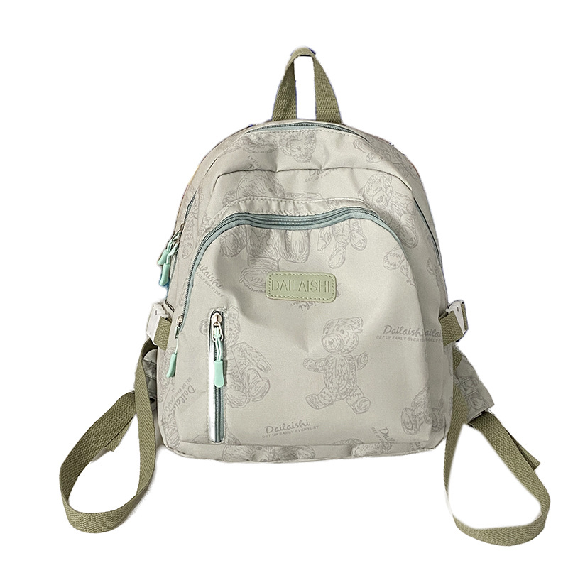 Japanese-style InS-style casual small backpack, lightweight schoolbag, high school, junior high school, college student backpack, lightweight primary school student Item Picture