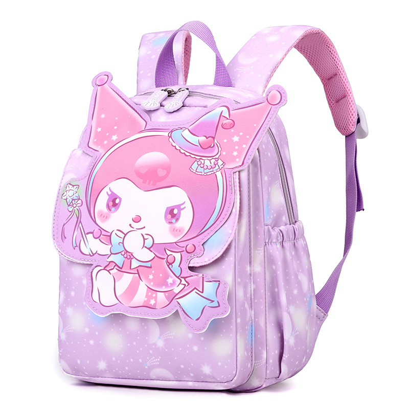 Kindergarten schoolbag for girls aged 3-6, cartoon, cute, lightweight, back-protecting princess, high appearance level children's backpack for small and middle classes Item Picture