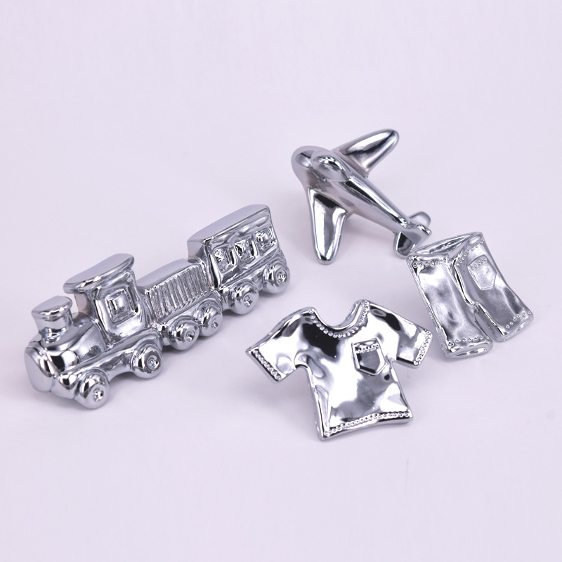 Children's room wardrobe handles, airplane, train, ship, cat, dog, frog, clothes cabinet door handles, kitchen cabinet drawer small handles Specification drawing