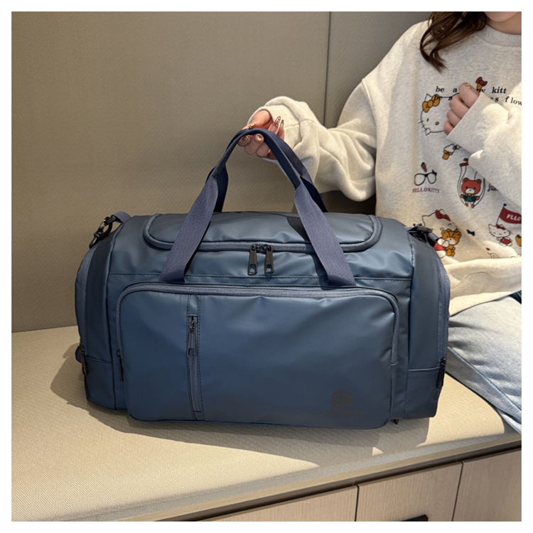 A multi-functional student storage luggage bag, a three-purpose short-distance double-back travel bag, and a dry-wet separated maternity bag details Picture