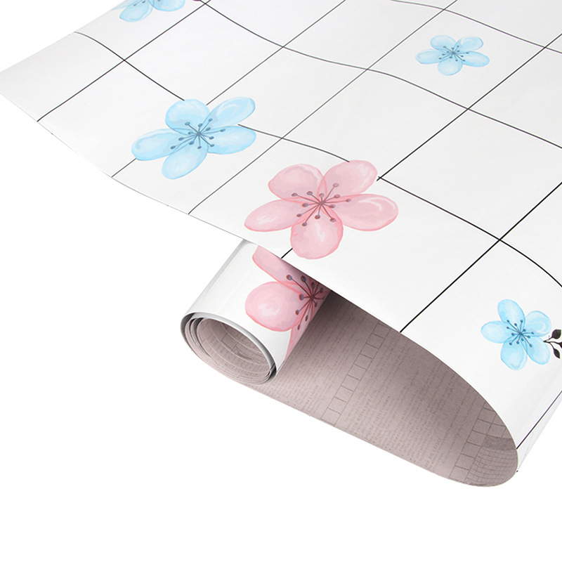 Kitchen oil-proof stickers, self-adhesive eco-friendly household countertop protection film, waterproof, stain-resistant and high-temperature resistant stove top renovation stickers Item Picture