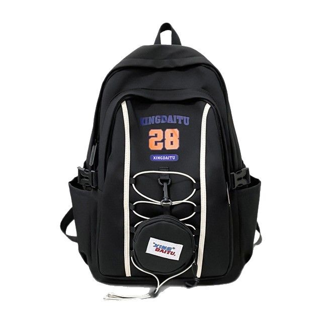 2024 New Harajuku sporty backpack for Women, Korean version casual large-capacity commuter backpack for cross-border travel Item Picture