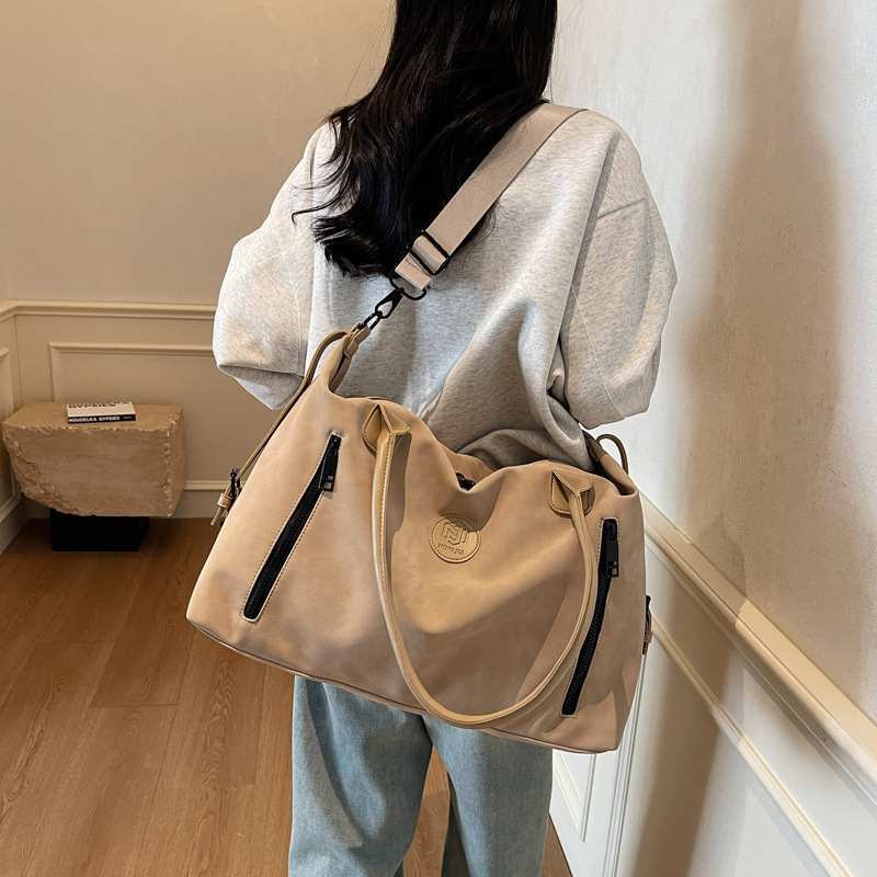 Fashionable men's and women's outdoor travel bags, lightweight, simple, large-capacity yoga bags, dry and wet separated crossbody carry-on luggage bags Specification drawing