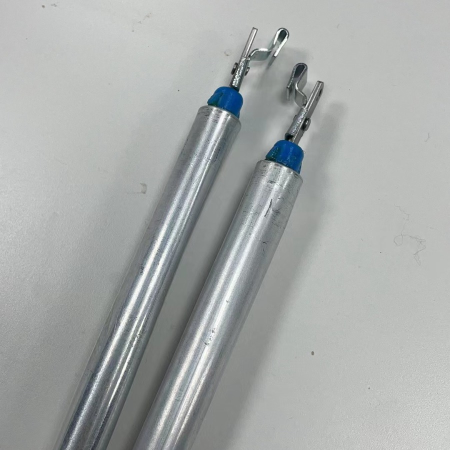 Hook puller, aluminum alloy screw puller, upper and lower pipe puller, door and window accessories, hardware accessories Specification drawing