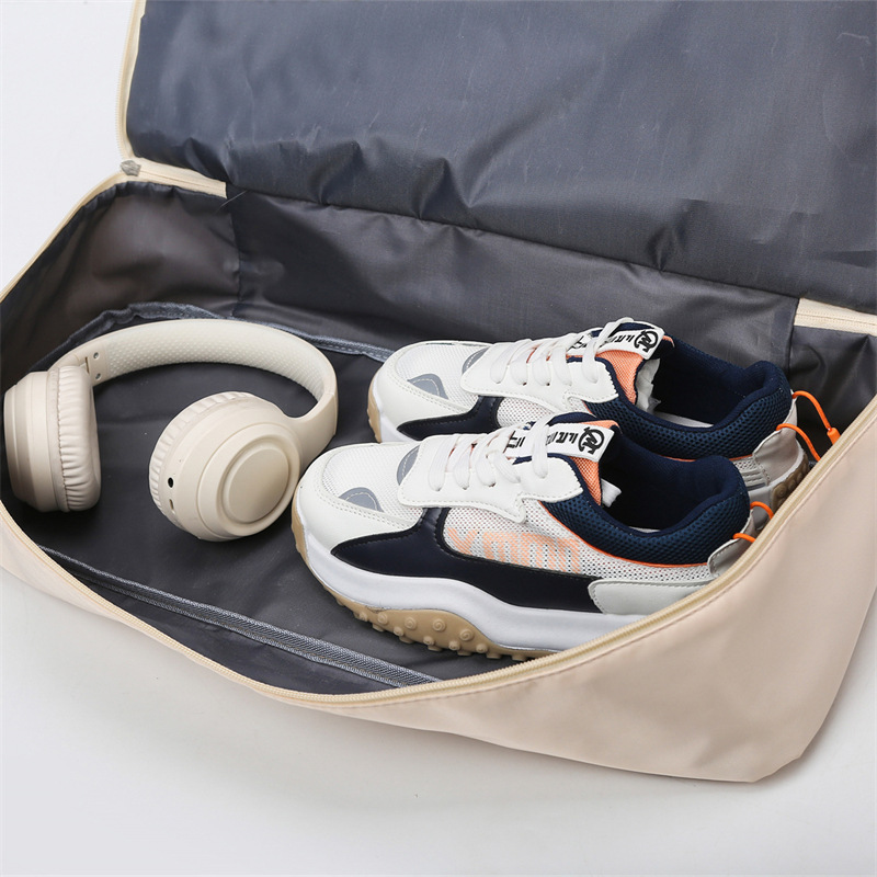 Cross-border short-distance business trip bags, convenient storage, travel luggage bags, large-capacity dry-wet separation sports and fitness bags Specification drawing
