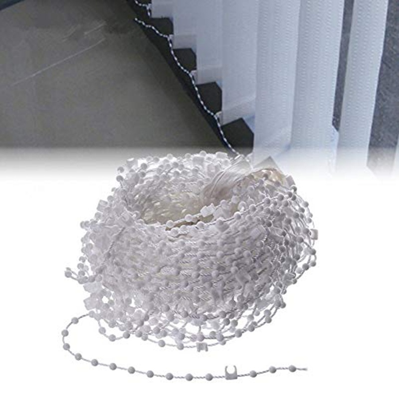 Cross-border retail 89MM louver set accessories: 20-meter bead chain, 5 bead buckles, fabric louver, vertical curtain, vertical louver details Picture