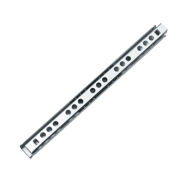 17-wide two-section bidirectional guide rail steel ball small slide rail, 1708 two-section mini drawer guide rail, gift wine box track Item Picture