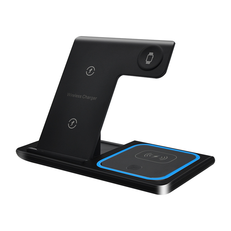 Wholesale of new iPhone headphones, watches, foldable phone stands and three-in-one wireless chargers Item Picture