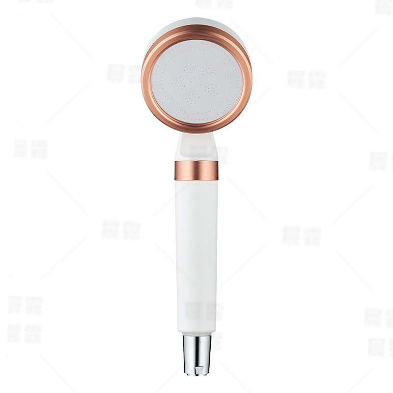 Japanese-style filter shower head, chlorine-removing beauty shower head, pressurized shower head set, Korean-style handheld showerhead manufacturer Item Picture