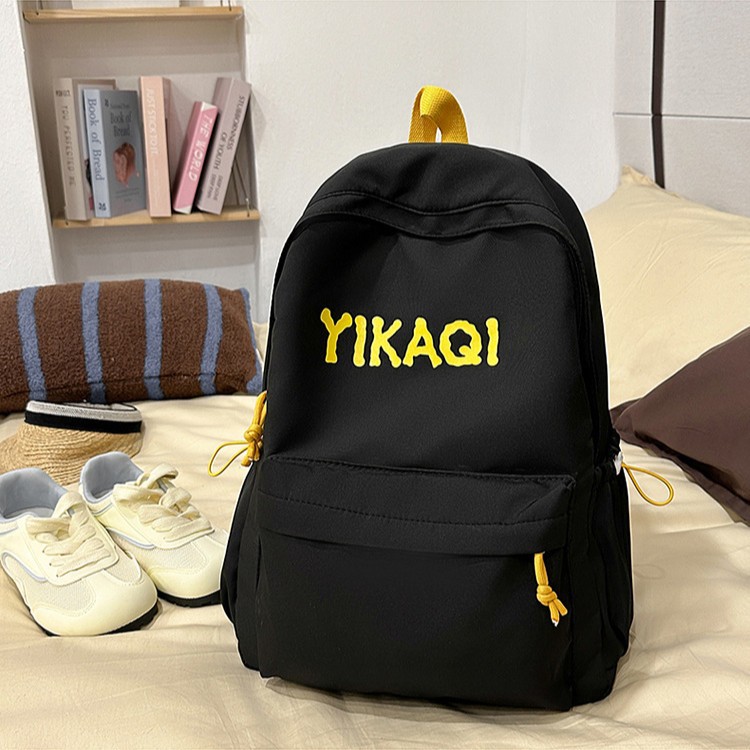 A lightweight college birthday series versatile backpack, a new summer simple and casual travel high school student backpack with large capacity Application Scenario