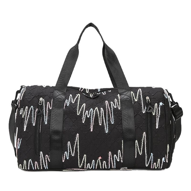 The new hand-held travel bag is trendy, fashionable, colorful, large-capacity sports yoga and fitness bag, and a simple Korean-style luggage bag Item Picture