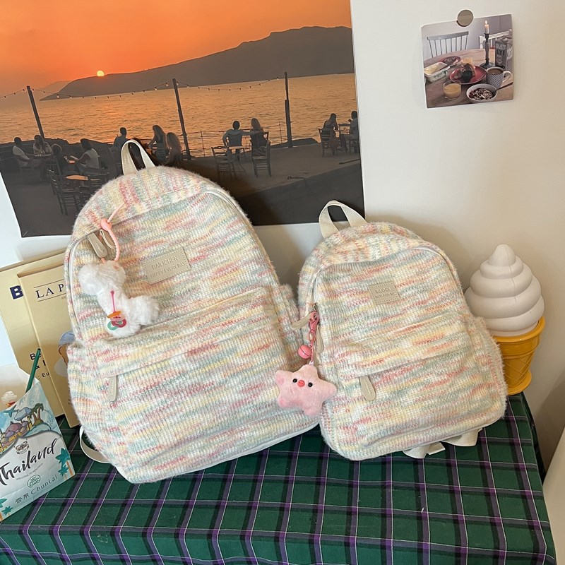 Cross-border backpack, large-capacity schoolbag, Japanese-style simple girl schoolbag, college and primary school schoolbag Specification drawing
