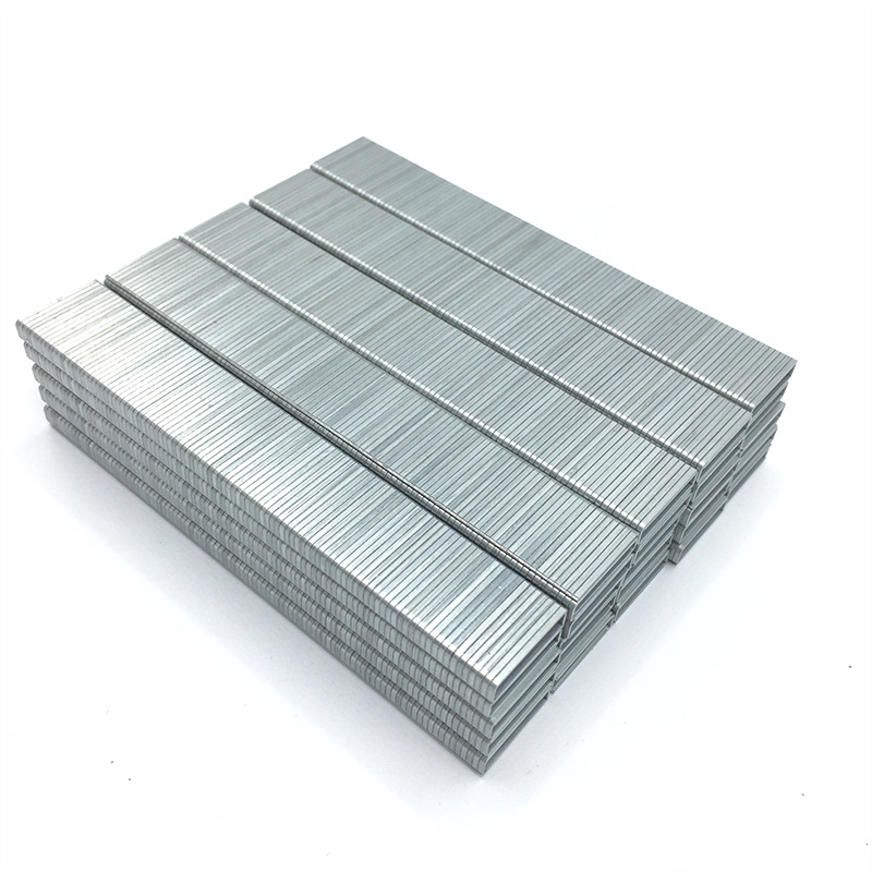 U-shaped nails, galvanized code nails, 410J, 413J, 416J, 419J, 422J series, special nails for carpenters and furniture nails details Picture