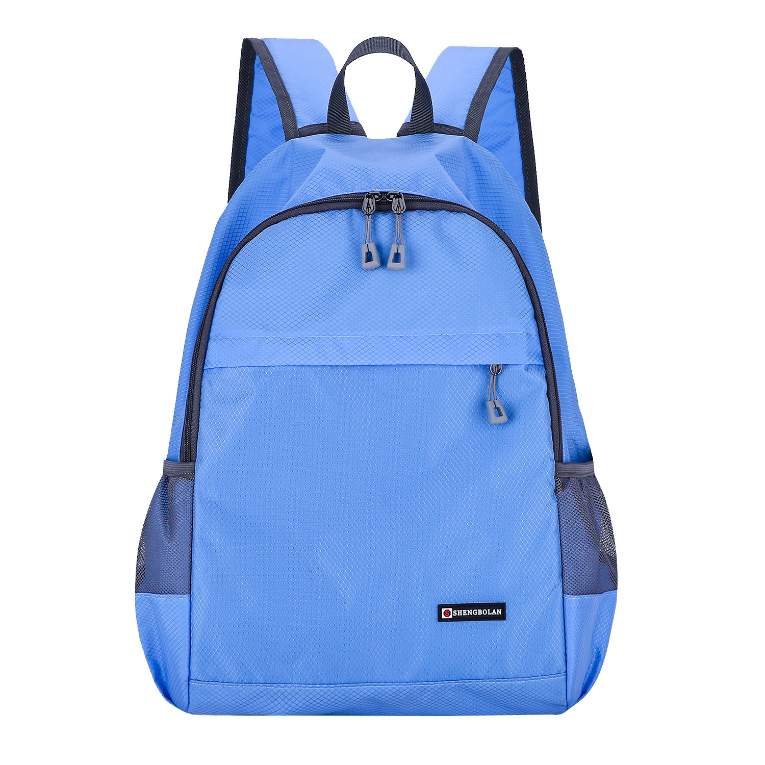 New lightweight, foldable, waterproof and wear-resistant backpack for children, large-capacity hiking bag, water-resistant outdoor casual bag Item Picture