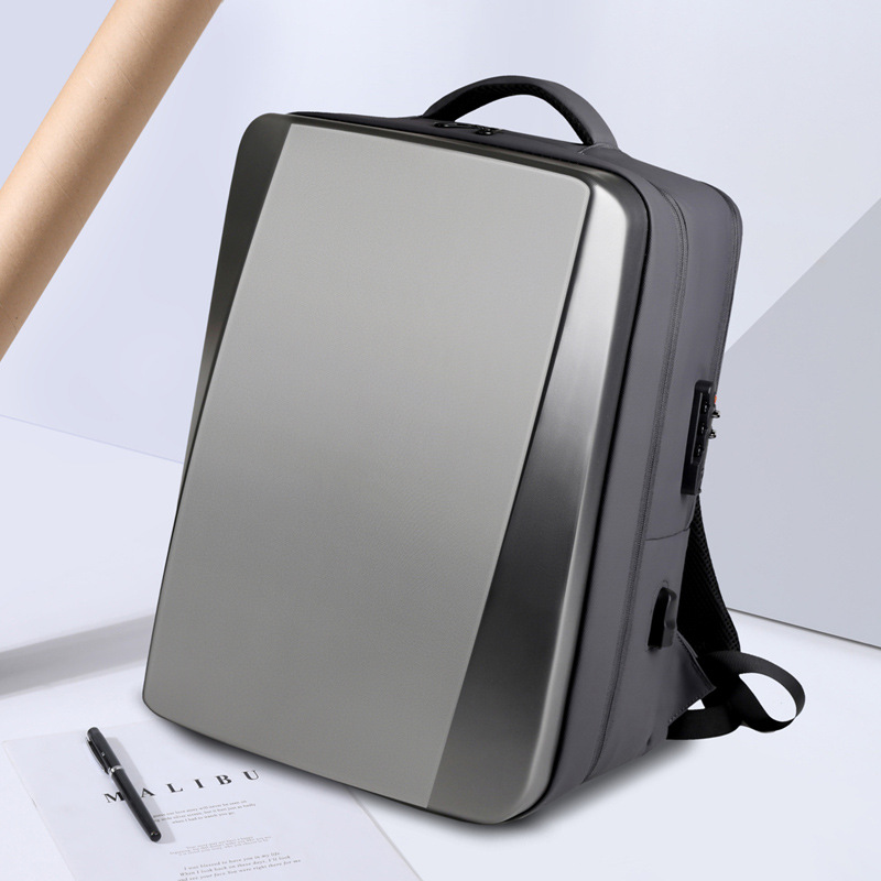 Cross-border backpack, three-dimensional multi-functional combination lock, computer bag, waterproof, large-capacity men's business backpack Application Scenario