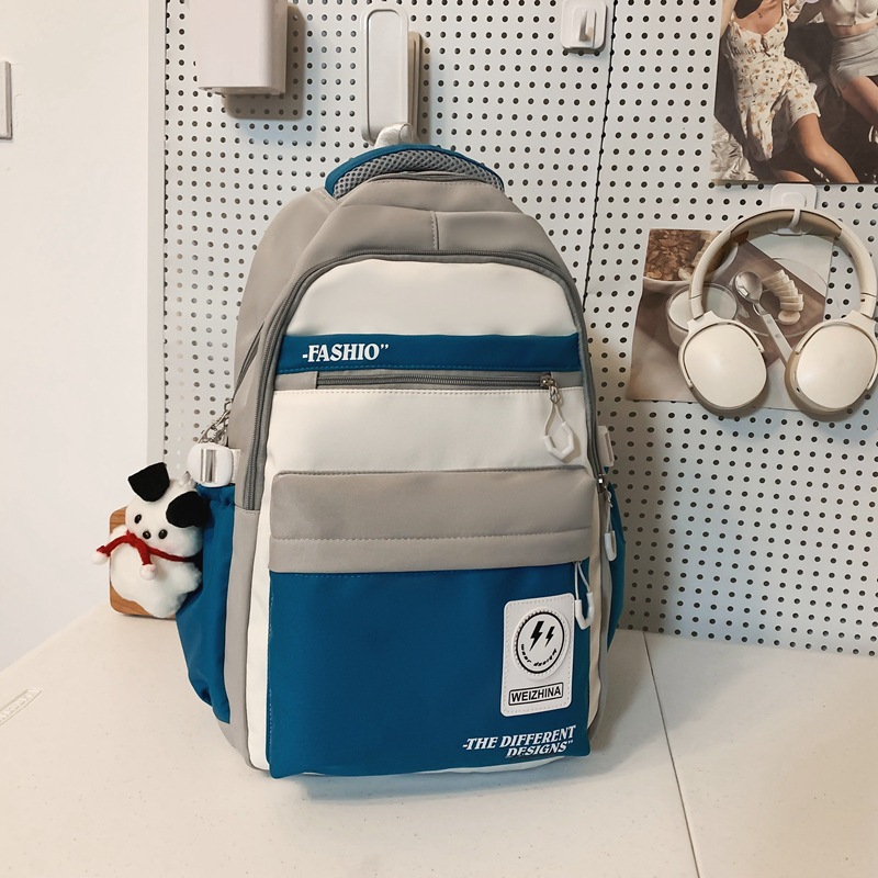New Japanese-style large-capacity backpacks for female college students in 2025, new lightweight and versatile backpacks for junior and senior high school students Specification drawing