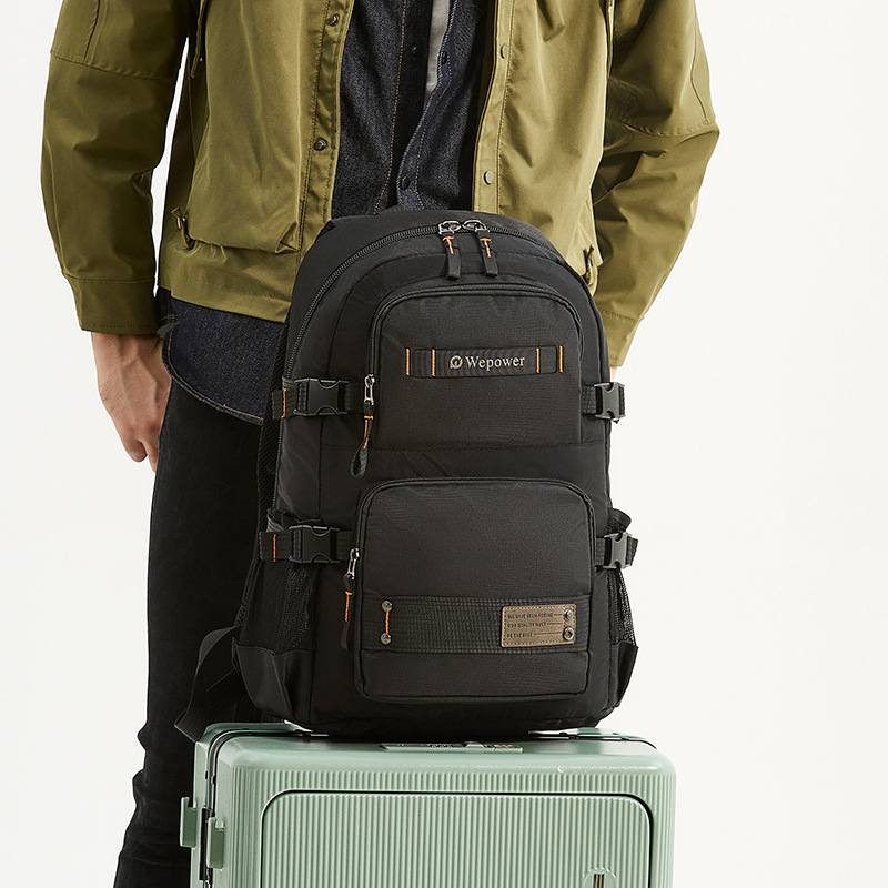 WEPOWER's new high-capacity business and leisure backpack, outdoor travel backpack, commuting and travel computer backpack details Picture