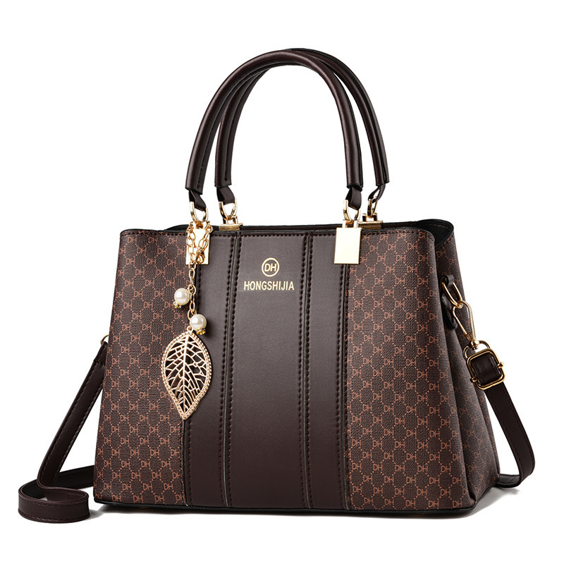 The 2022 new stylish and elegant bag for middle-aged women, a large-capacity crossbody handbag for mothers Item Picture