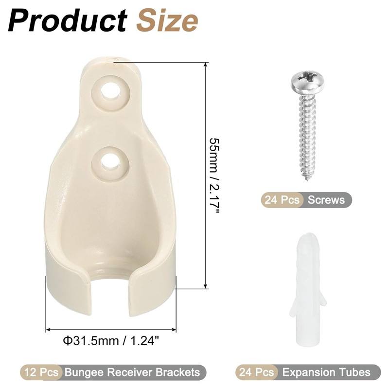 A roller blind stand, indoor/outdoor sunshade umbrella and roller blind replacement parts, curtain accessories, outdoor windproof seat Application Scenario
