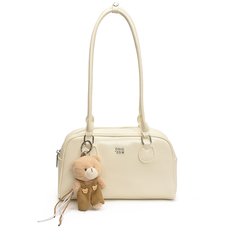 Women's 2025 new style Korean niche high-end single-shoulder bag, large-capacity commuting underarm bag, fashionable baguette bag Item Picture