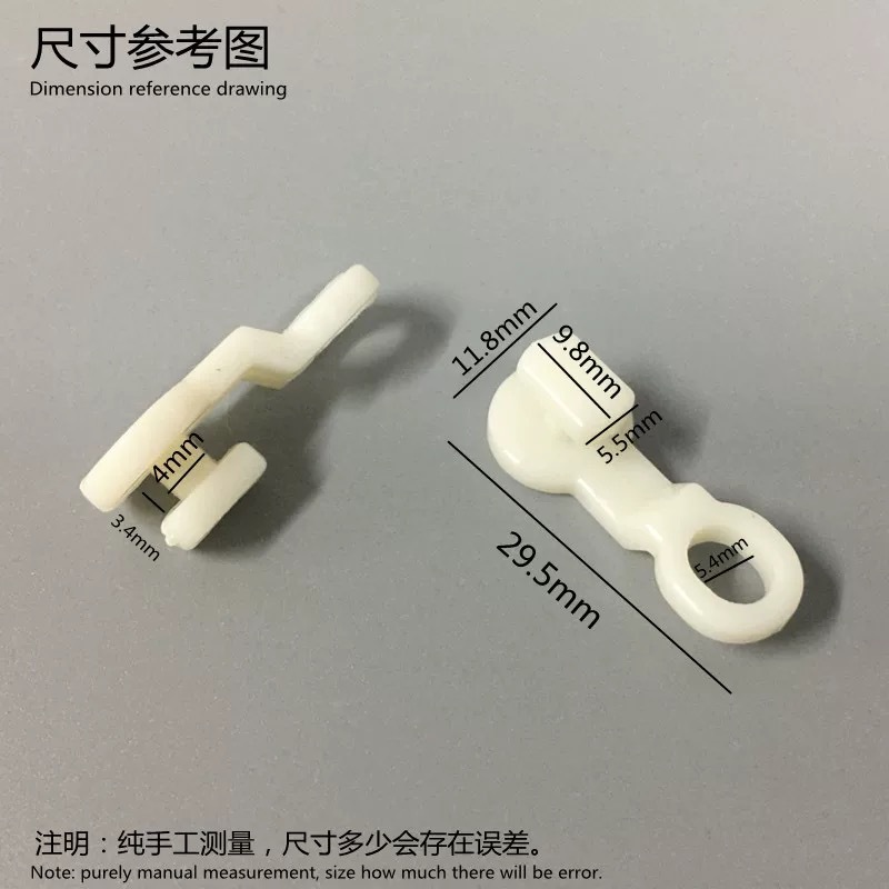 Curtain track, side slide rail, sand window wheel, guide rail, pulley, square rail, roller track, roller ring, slide rail, running wheel, window with roller Specification drawing