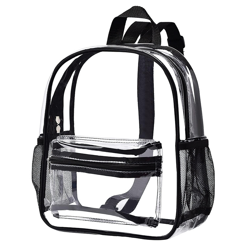 Hot-selling backpack, PVC schoolbag, visible student schoolbag, multi-functional outdoor backpack, waterproof jelly bag with LOGO Item Picture