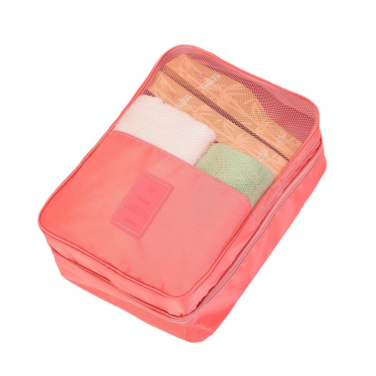 The second-generation portable storage shoe box, double-layer three-position waterproof travel shoe bag, and upgraded shoe storage bag Item Picture