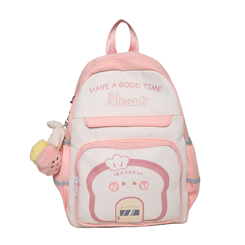 Study tour backpacks, children's travel backpacks, girls' campus cartoon schoolbags for junior and senior high school students Item Picture