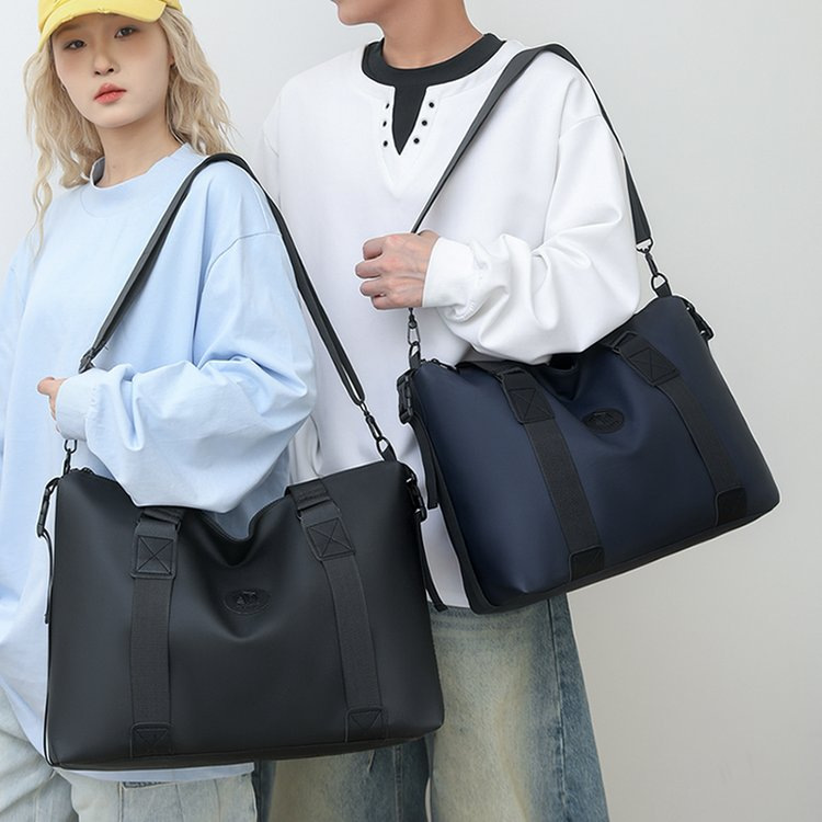 Travel bags, short-distance men's handbags, large-capacity travel luggage bags, sports bags, waterproof fitness bags, crossbody bags Specification drawing