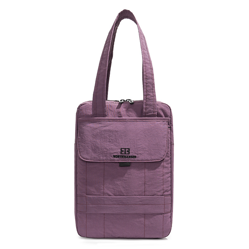 Spring 2025 new niche design single-shoulder handbag, multi-purpose computer bag, simple commuting ipad protective bag Item Picture