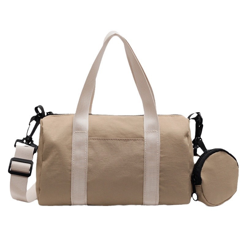 Casual and simple handbag, 2024 summer style, trendy and high-quality single-shoulder bag, large capacity, beautiful crossbody travel and fitness bag Item Picture