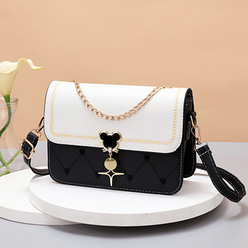 This small square bag is a trendy and versatile, niche, and girlish crossbody bag for women's autumn and winter. It's a fresh and simple single-shoulder bag Application Scenario