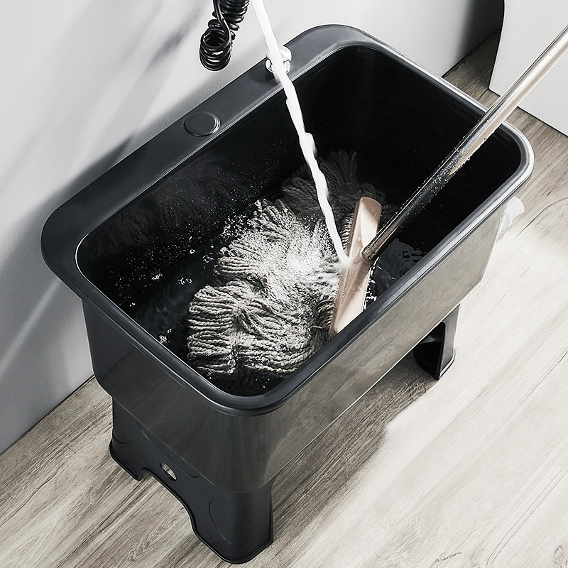Mop sink, balcony mop sink, household bathroom high-legged floor-standing mop sink, floor basin, sink, pool, movable full figure