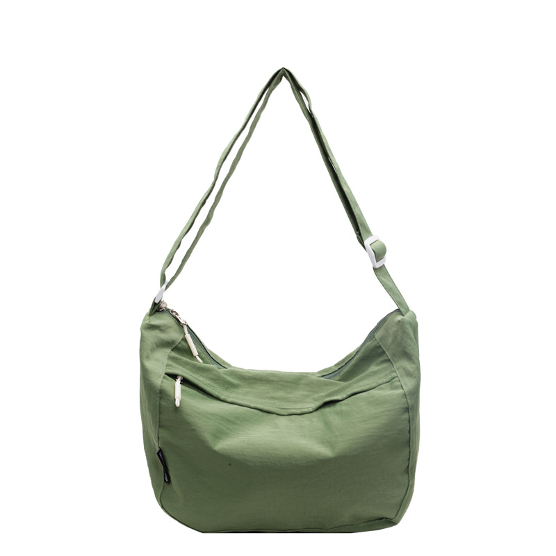 Japanese canvas bags, large-capacity single-shoulder bags for women, lightweight and casual, and Instagram niche crossbody bags for students in 2025 Item Picture