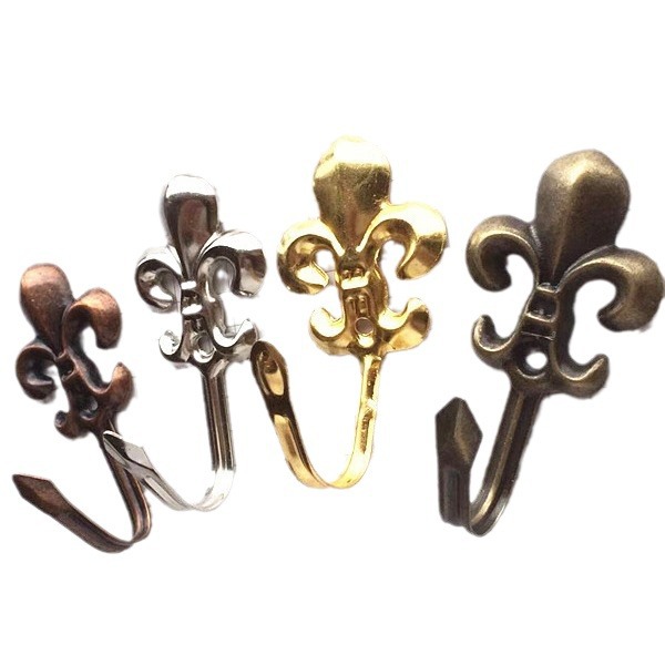Curtain hooks, small orchid hooks, European-style wall hooks, binding straps, hanging balls, window decoration accessories, rose and peony hooks Item Picture