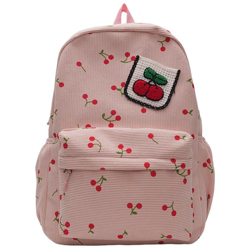 New cross-border backpack with a cute campus style and an ins fresh and clean backpack for junior and senior high school students, a Korean-style fashionable schoolbag Item Picture