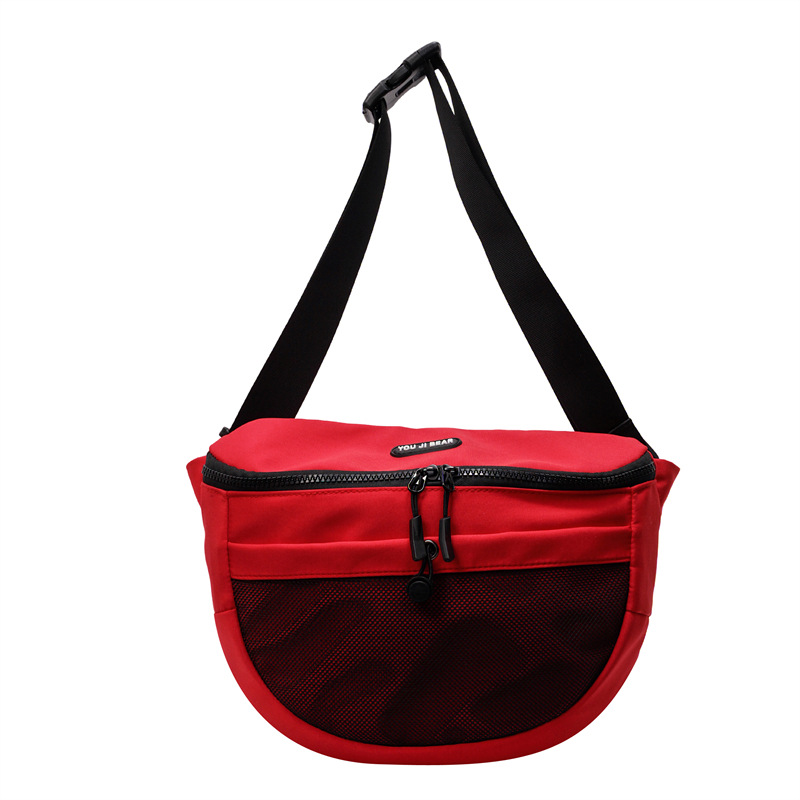 The 2025 new casual Korean-style large-capacity crossbody bag for both men and women, a cool and versatile crossbody bag Item Picture