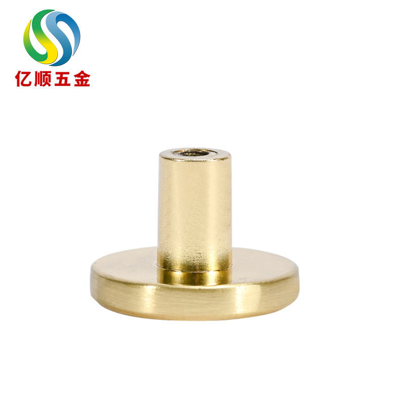 New Chinese-style zinc alloy T-shaped coat hooks, round single-hole drawer handles, wardrobe and cabinet door handles Application Scenario