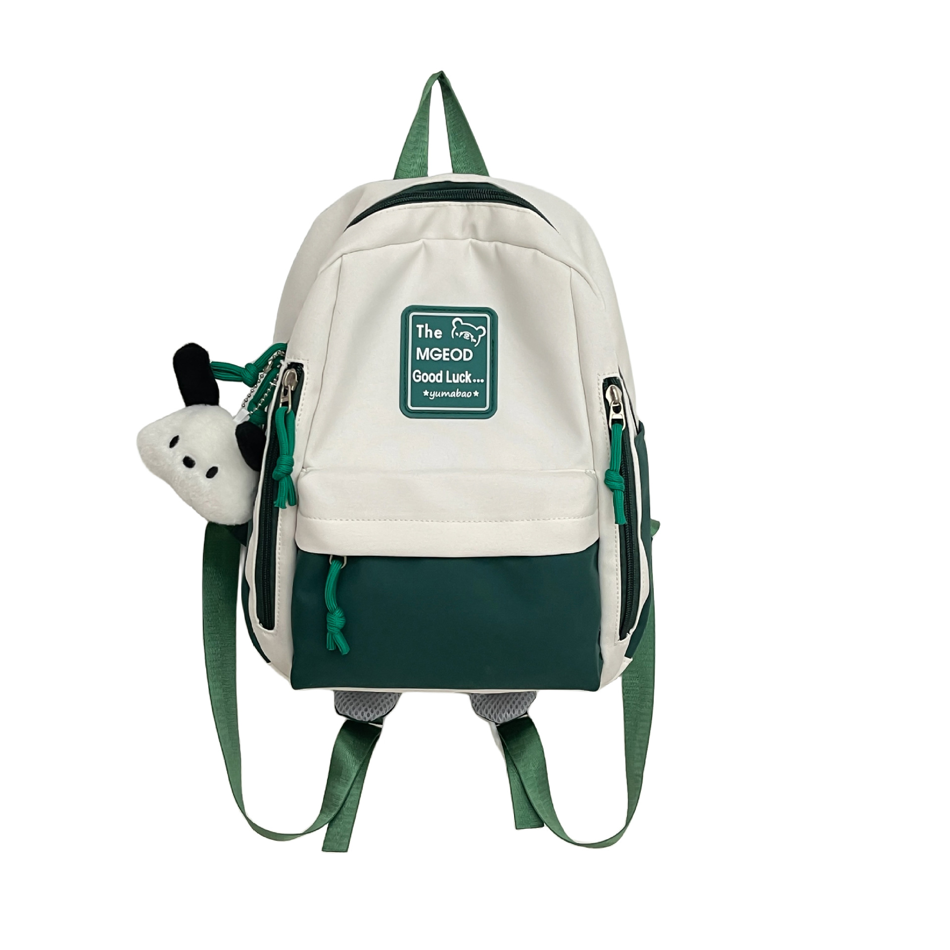 A new cross-border student backpack, a large-capacity, simple forest-themed backpack for girls, and a travel backpack for primary and junior high school students Item Picture