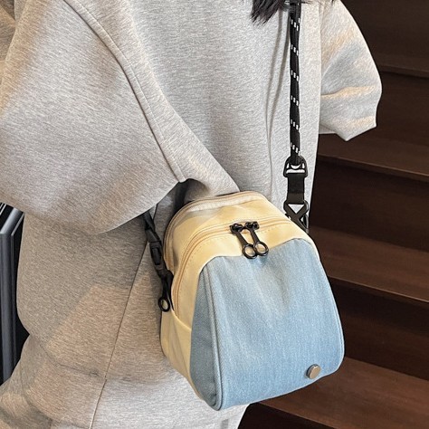 Women's mini, lightweight, multi-layered single-shoulder crossbody bag, men's sports cycling phone bag, small shell bag full figure