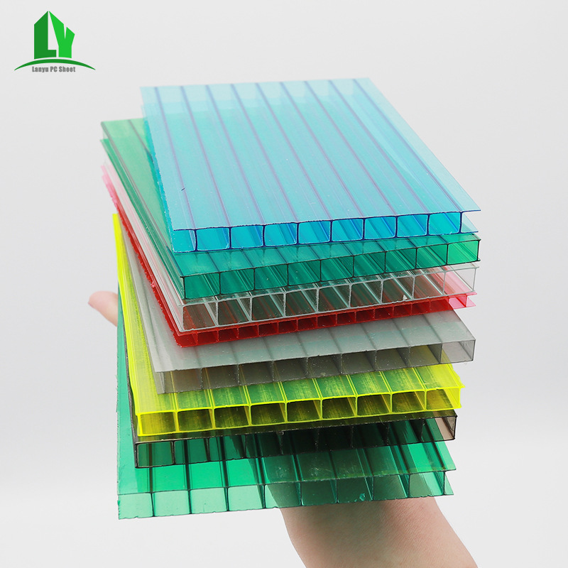 PC polycarbonate sheet light-transmitting sheet project, transparent pc polycarbonate sheet 10mm transparent PC polycarbonate sheet color customization Specification drawing