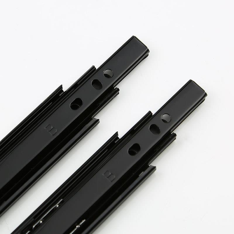 Wholesale of Weiltai 35 wide slide rail decorative painting sliding strip guide rail, three-section drawer slide rail, steel ball silent slide rail Application Scenario