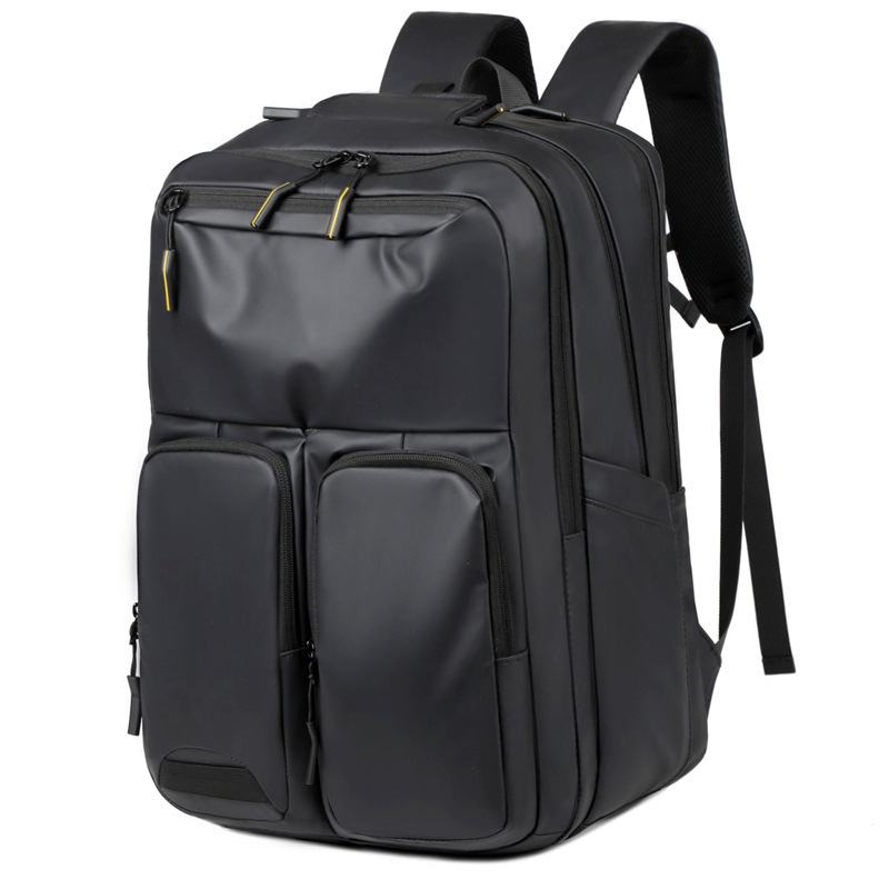 Large-capacity business backpack, men's fashionable travel backpack, water-resistant for commuting, short trips and computer backpacks Item Picture